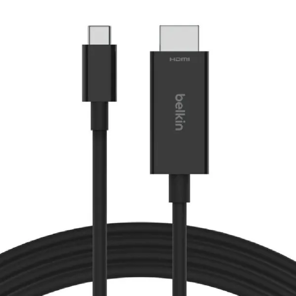 Picture of Belkin CONNECT USB-C TO HDMI 2.1 Cable, Supports resolutions up to 8K 60Hz and HDR10+, Supports HBR3, DSC, HDCP 2.2 for iTunes/Netflix protected content