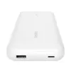 صورة باور بانك BoostCharge سعة 20,000 ملي أمبير مع توصيل طاقة 30 واط وكابل USB-C مدمج ومنافذ USB-C وUSB-A من بيلكن