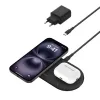 Picture of Belkin BoostCharge Pro 2-in-1 Magnetic Wireless Charging Pad with Qi2 15W
