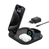 Picture of Belkin BoostCharge 3-in-1 Magnetic Charging Stand with Qi2 Fast Wireless Charging 15W