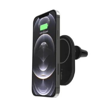 Picture of Belkin Magnetic Magsafe Wireless Charger / Car Mount 10W with car Charger