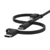 صورة كابل عالمي BoostCharge بمنفذ USB-A مع موصلات USB-C وMicro-USB وLightning من بيلكن