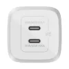Picture of Belkin BoostCharge PRO Dual 65W USB-C PD GaN Fast Charger with PPS, Access up to 65W when using a single USB-C port or 45W + 20W when using both