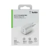Picture of Belkin BoostCharge PRO Dual 65W USB-C PD GaN Fast Charger with PPS, Access up to 65W when using a single USB-C port or 45W + 20W when using both