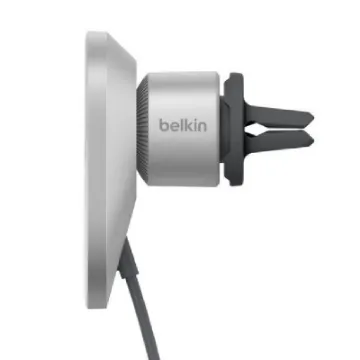 صورة حامل شحن لاسلكي مغناطيسي للسيارة بتقنية Qi2 وبقوة 15 واط مع شاحن سيارة USB-C PD 3.0 بقوة 20 واط وكابل USB-C بطول 1.2 متر من بيلكن