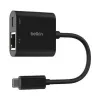 Picture of Belkin USB-C to Ethernet adapter with Power Delivery up to 100W