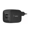 Picture of Belkin BoostCharge PRO Dual 45W USB-C PD GaN Fast Charger with PPS