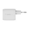 Picture of Belkin BoostCharge PRO Dual 45W USB-C PD GaN Fast Charger with PPS