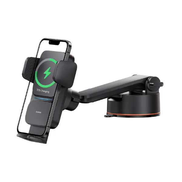Picture of Baseus Wisdom Series Auto Alignment Car Mount Wireless Charger QI 15W Suction Cup Version