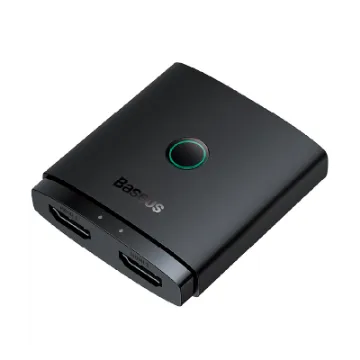 صورة محول تبديل HDMI ثنائي الاتجاه 2 في 1 من سلسلة AirJoy من Baseus
