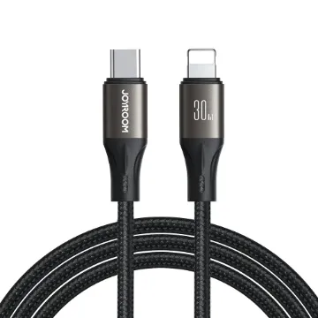 صورة كابل Type-C إلى Lightning لنقل البيانات والشحن 30 واط طراز S-A25-CC5 من جويروم
