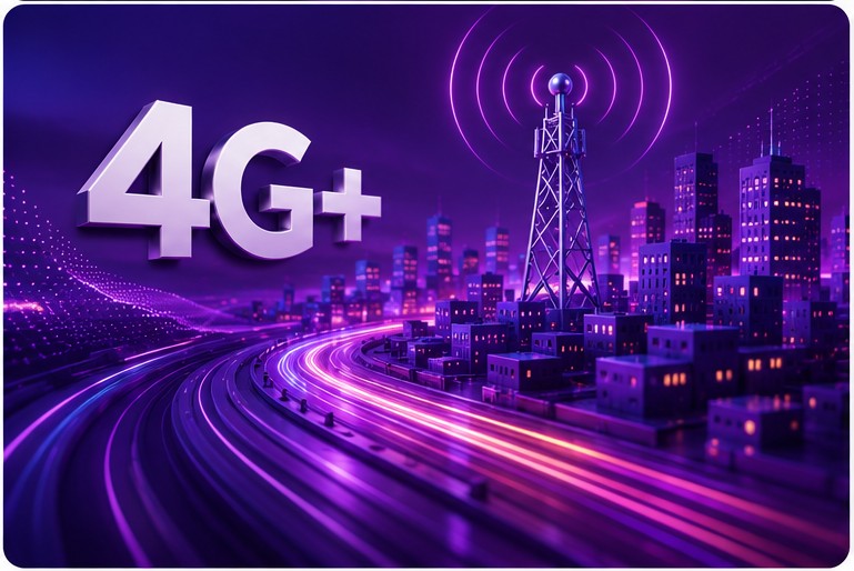 إنترنت الجيل الرابع 4G