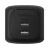 صورة شاحن حائط BoostCharge Pro مزدوج USB-C بتقنية GaN بقوة 50 واط من بيلكن