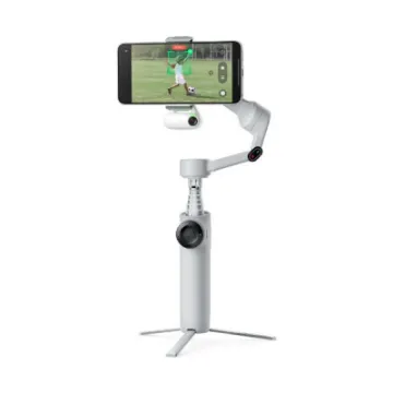 صورة مثبت هاتف يدوي Flow 2 مع متتبع بالذكاء الاصطناعي من Insta360